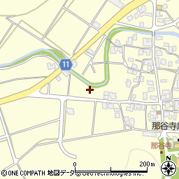 石川県小松市那谷町テ周辺の地図