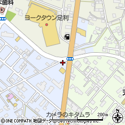 栃木県足利市堀込町2590-3周辺の地図