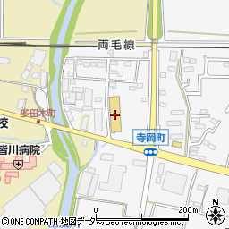 栃木日野自動車足利営業所周辺の地図