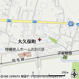 栃木県足利市大久保町966周辺の地図