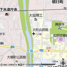 栃木県佐野市大町846周辺の地図