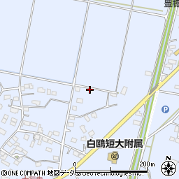 栃木県小山市大行寺302周辺の地図