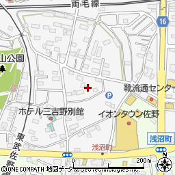 栃木県佐野市富岡町311周辺の地図