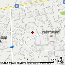 栃木県栃木市大平町西水代2485周辺の地図