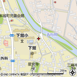 茨城県筑西市甲641-2周辺の地図