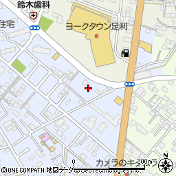 栃木県足利市堀込町2596-5周辺の地図