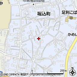 栃木県足利市堀込町3025-8周辺の地図