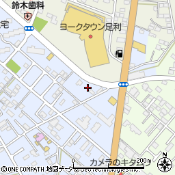 栃木県足利市堀込町2596-7周辺の地図