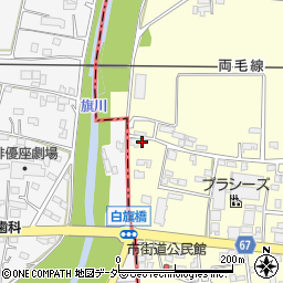 栃木県佐野市免鳥町1043周辺の地図