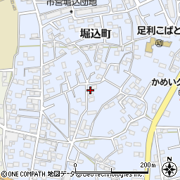 栃木県足利市堀込町3018-5周辺の地図