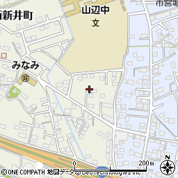 栃木県足利市西新井町3082-5周辺の地図