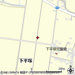 茨城県筑西市下平塚168周辺の地図