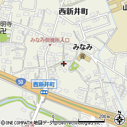 栃木県足利市西新井町3262周辺の地図