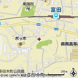 栃木県足利市多田木町1083周辺の地図