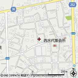 栃木県栃木市大平町西水代3609周辺の地図