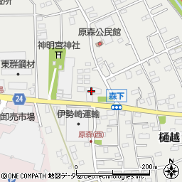 株式会社前原紙業　北関東営業所周辺の地図
