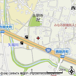 栃木県足利市西新井町3361周辺の地図
