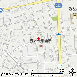 栃木県栃木市大平町西水代2496周辺の地図