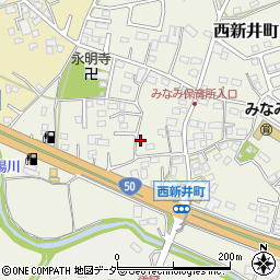 栃木県足利市西新井町3365周辺の地図