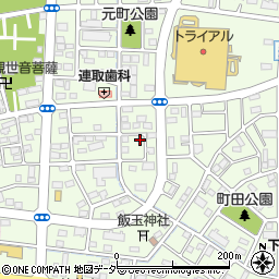シェルコート伊勢崎周辺の地図