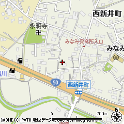 栃木県足利市西新井町3365-2周辺の地図