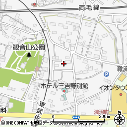 栃木県佐野市富岡町301周辺の地図