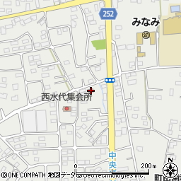 栃木県栃木市大平町西水代2358周辺の地図