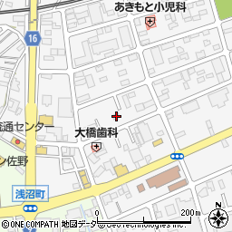 栃木県佐野市富岡町1475周辺の地図