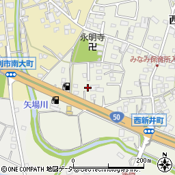 栃木県足利市西新井町3359周辺の地図
