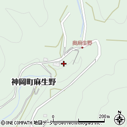 岐阜県飛騨市神岡町麻生野975周辺の地図