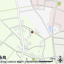 茨城県筑西市谷永島12-5周辺の地図