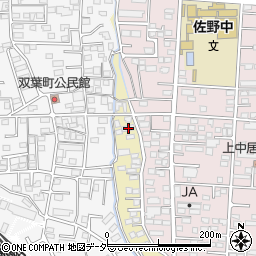 群馬県高崎市下之城町8周辺の地図