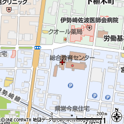 伊勢崎合同庁舎周辺の地図