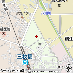 群馬県太田市鳥山町周辺の地図