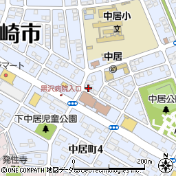 黒沢病院デイケアくろさわ周辺の地図