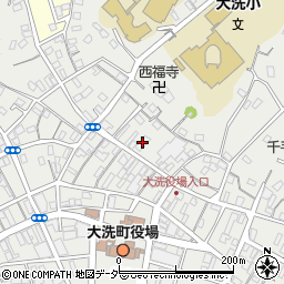 茨城県信用組合大洗支店周辺の地図