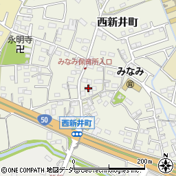 栃木県足利市西新井町3257周辺の地図