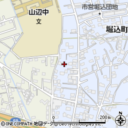 栃木県足利市堀込町3041-1周辺の地図