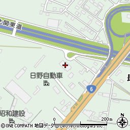 茨城日野自動車茨城支店周辺の地図