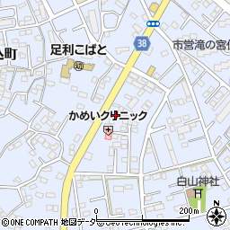 栃木県足利市堀込町2780-1周辺の地図