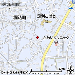 栃木県足利市堀込町3002周辺の地図