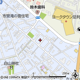 栃木県足利市堀込町2570周辺の地図