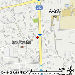 栃木県栃木市大平町西水代1979周辺の地図