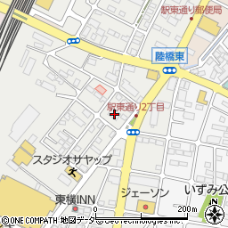 中央労働金庫小山支店周辺の地図