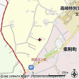 群馬県高崎市鼻高町1603周辺の地図