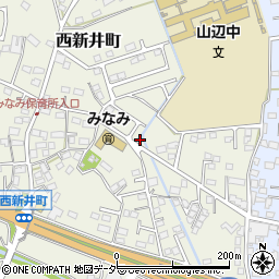 栃木県足利市西新井町3131周辺の地図
