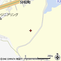 石川県加賀市分校町ツ周辺の地図