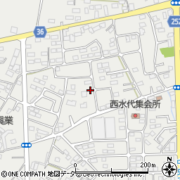栃木県栃木市大平町西水代3610周辺の地図