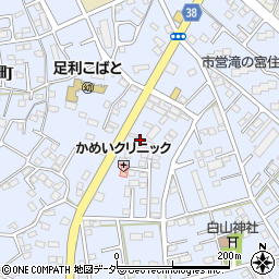 栃木県足利市堀込町2780-4周辺の地図