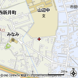栃木県足利市西新井町3081-5周辺の地図